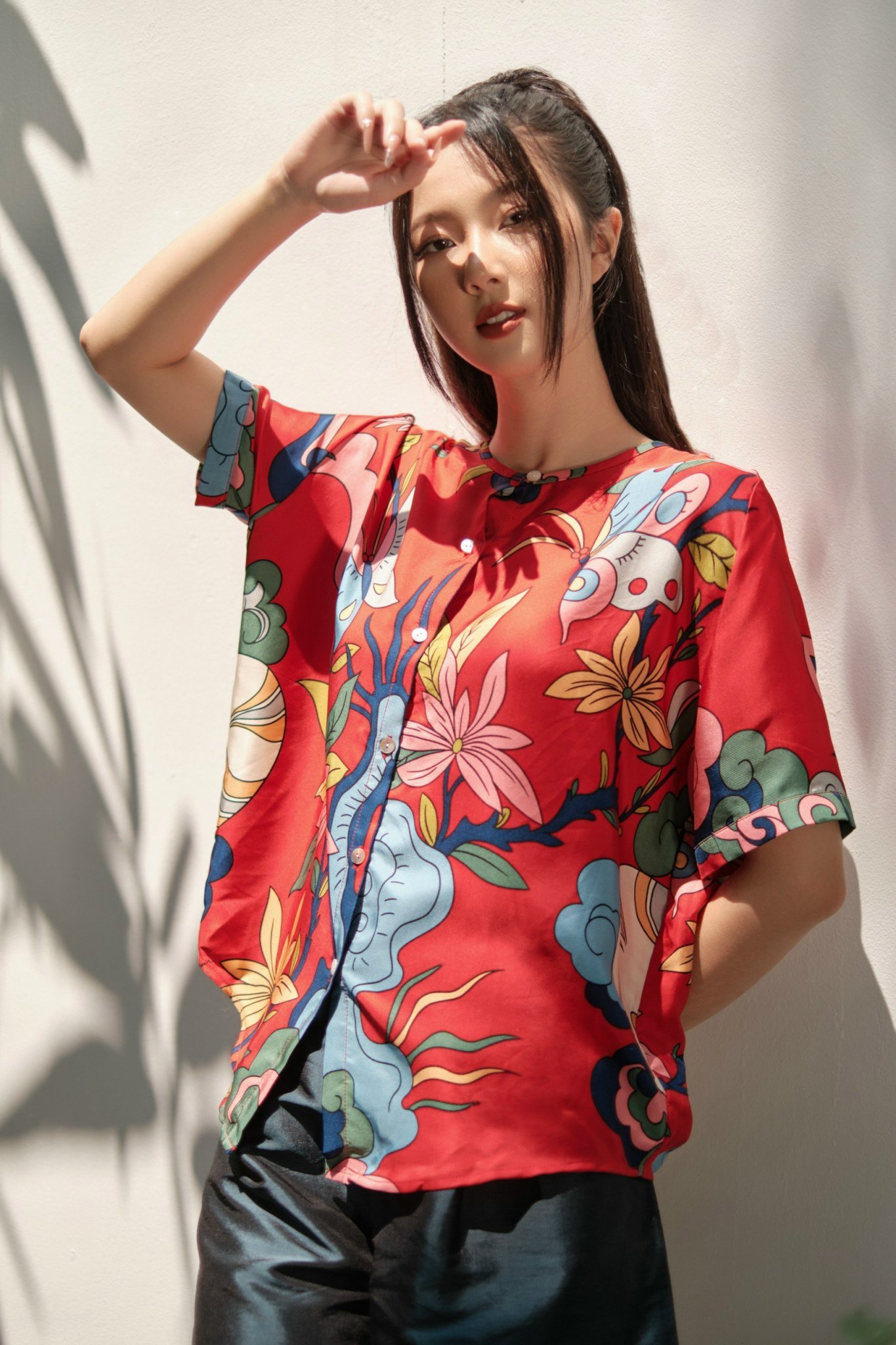 Áo lụa Myra trẻ trung, phóng khoáng