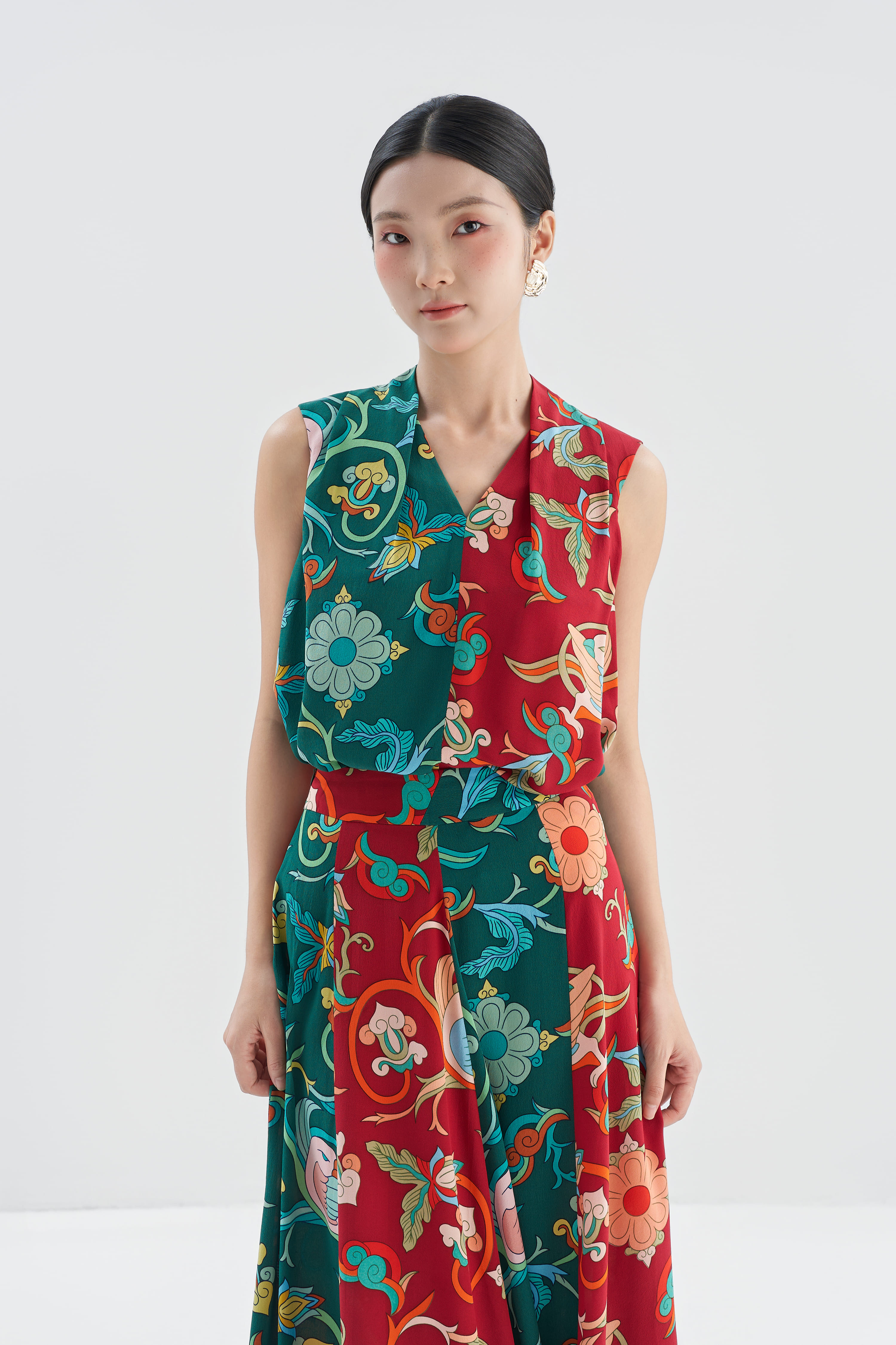 Váy lụa Celine/ Phượng Điểu