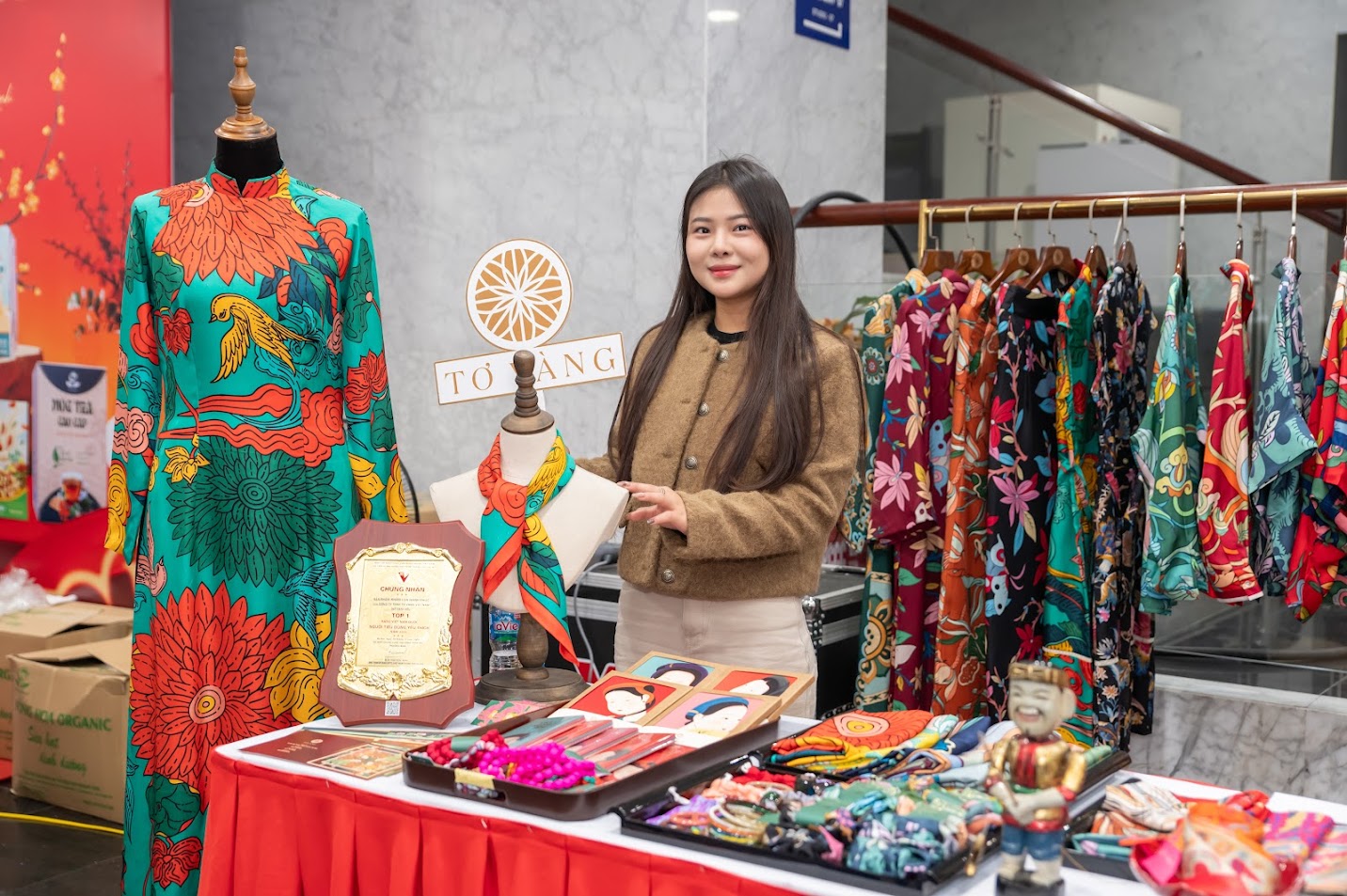 Tơ Vàng vinh dự góp mặt tại Hội chợ VTV Xuân Bính Ngọ 2026