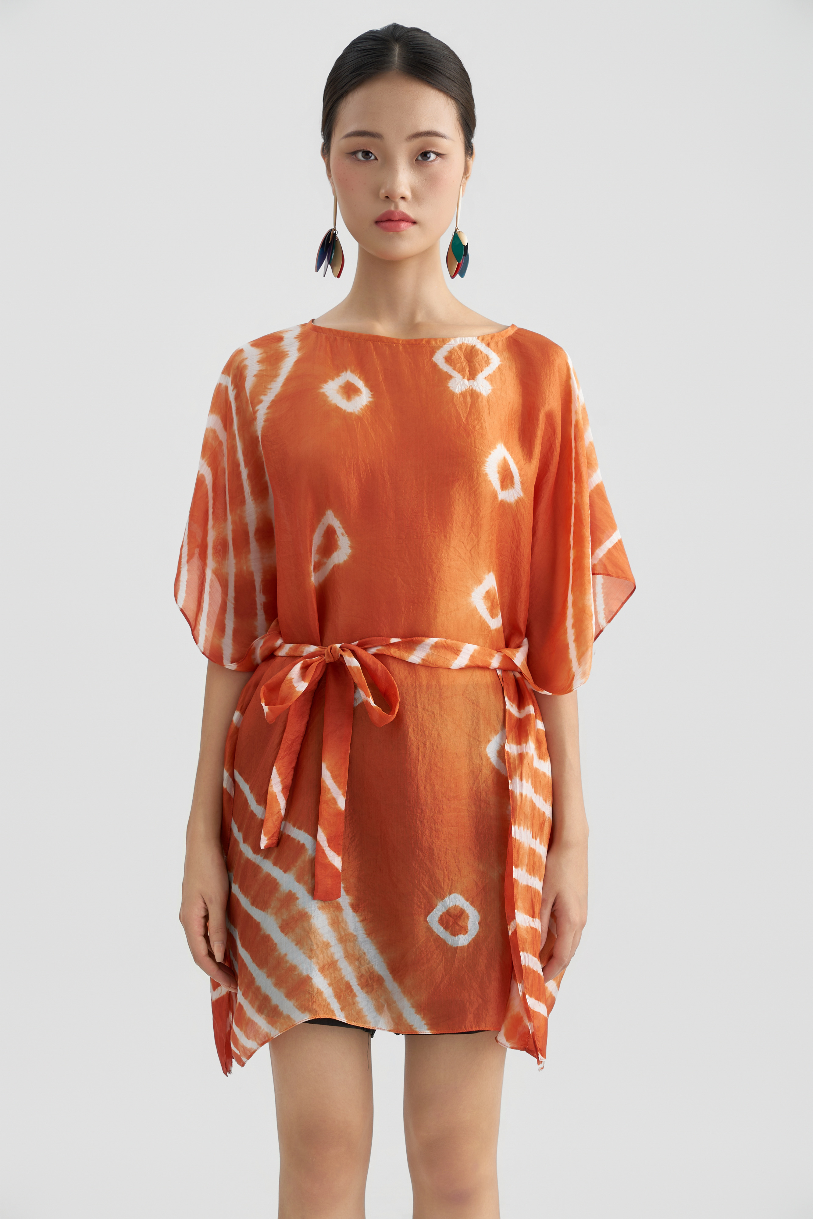 Áo Lụa Windy/ Cam