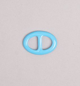 Cài khăn sơn mài hình dẹt/ Xanh Pastel