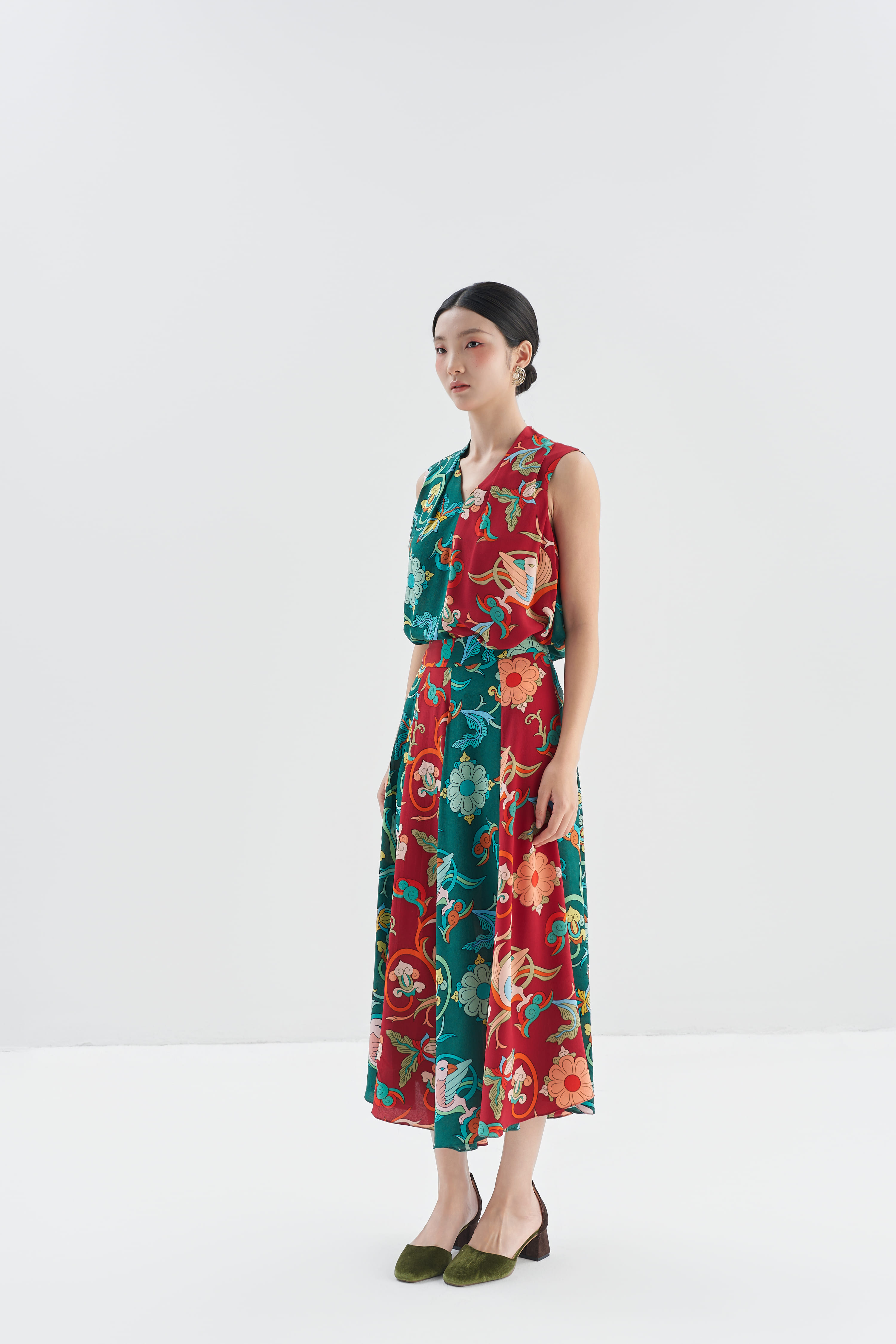 Váy lụa Celine/ Phượng Điểu
