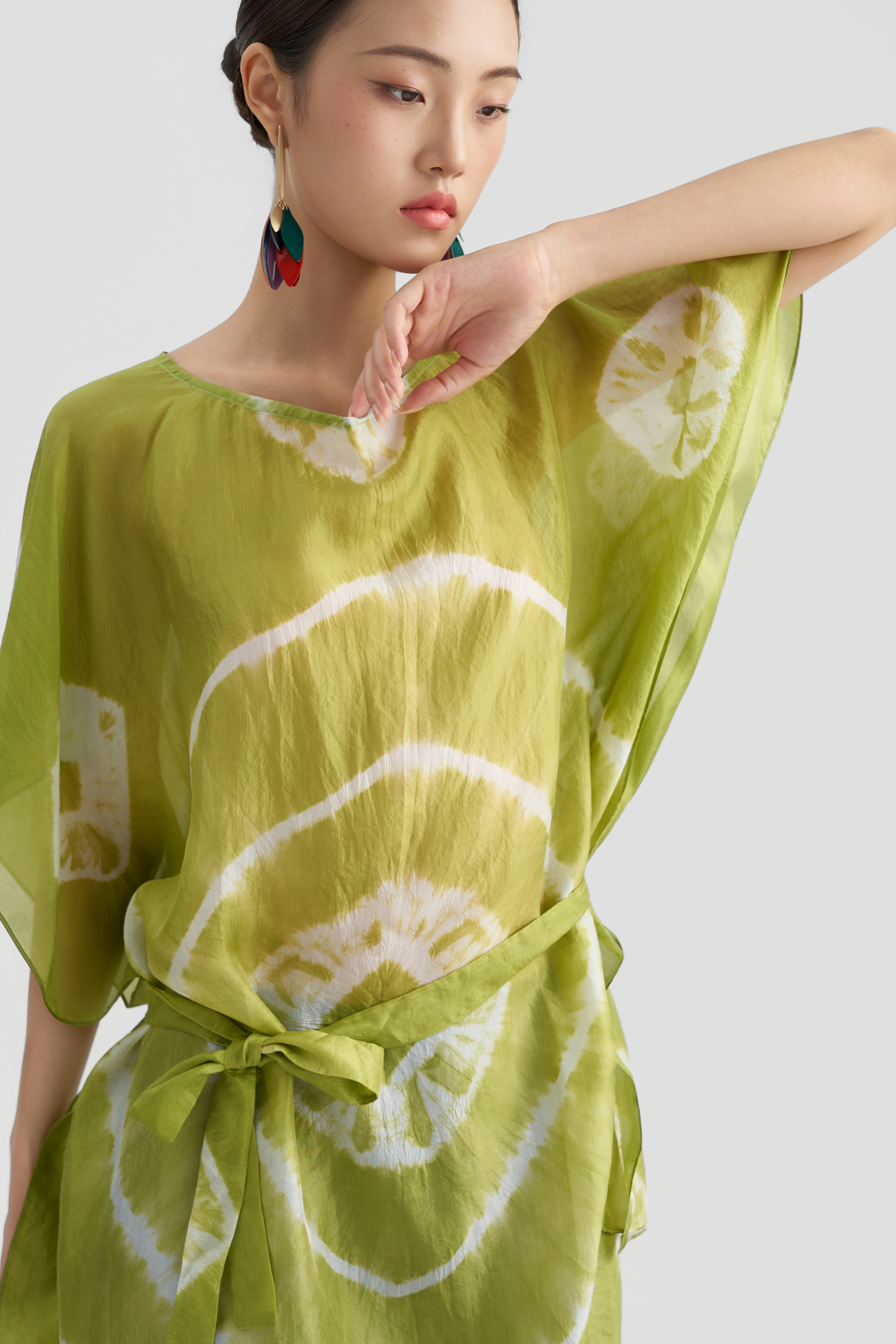 Áo Lụa Windy/ Xanh cốm