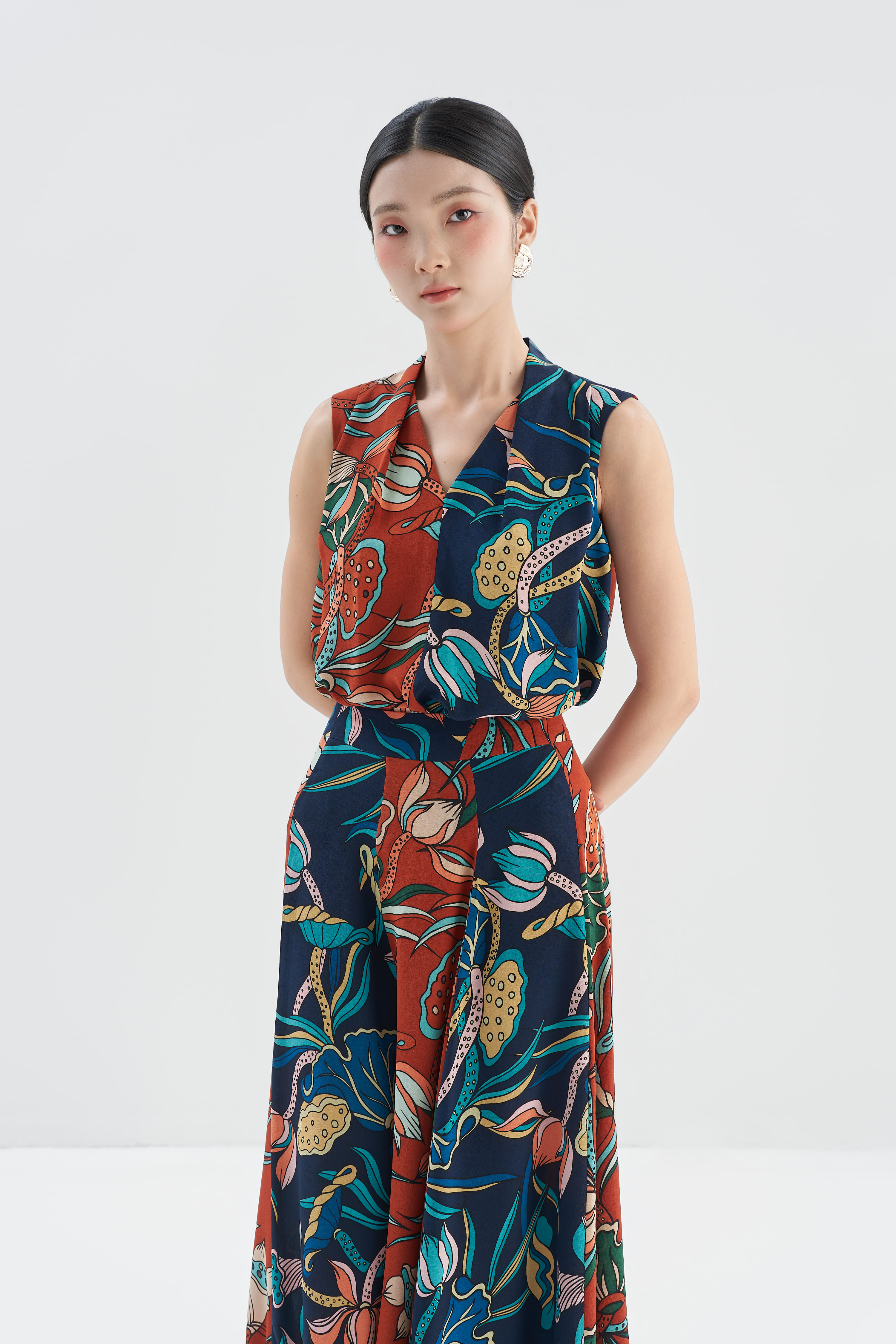 Váy lụa Celine/ Liên Hoa Vũ