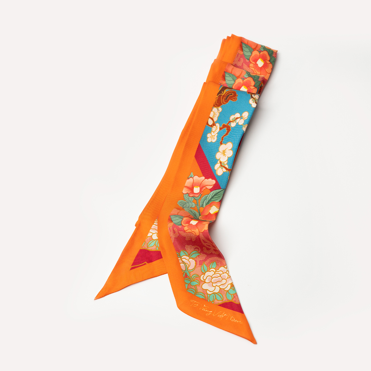 Khăn lụa Twilly Ngọc Nữ Cầm Tâm