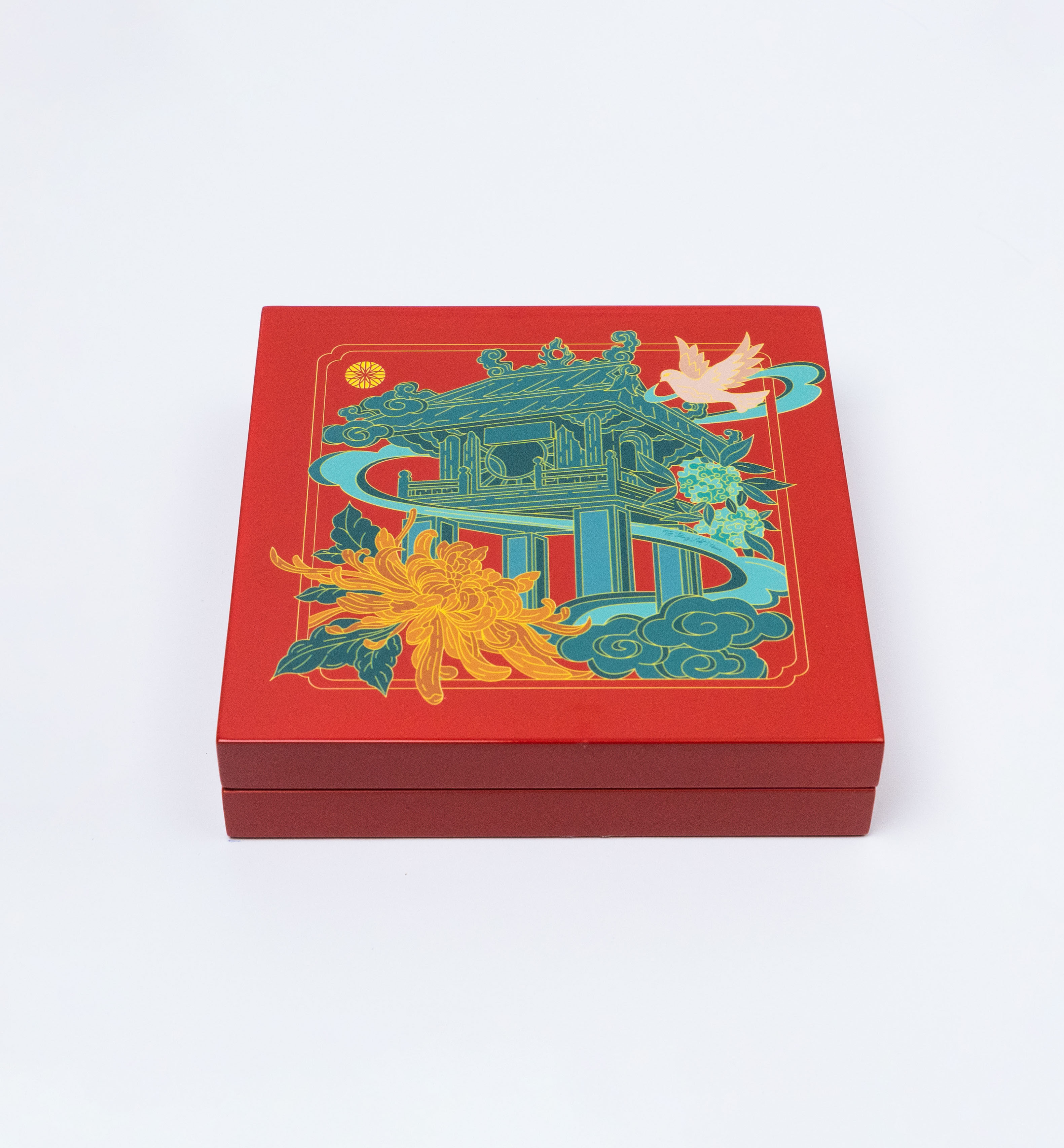 Hộp sơn mài Khuê Văn Các