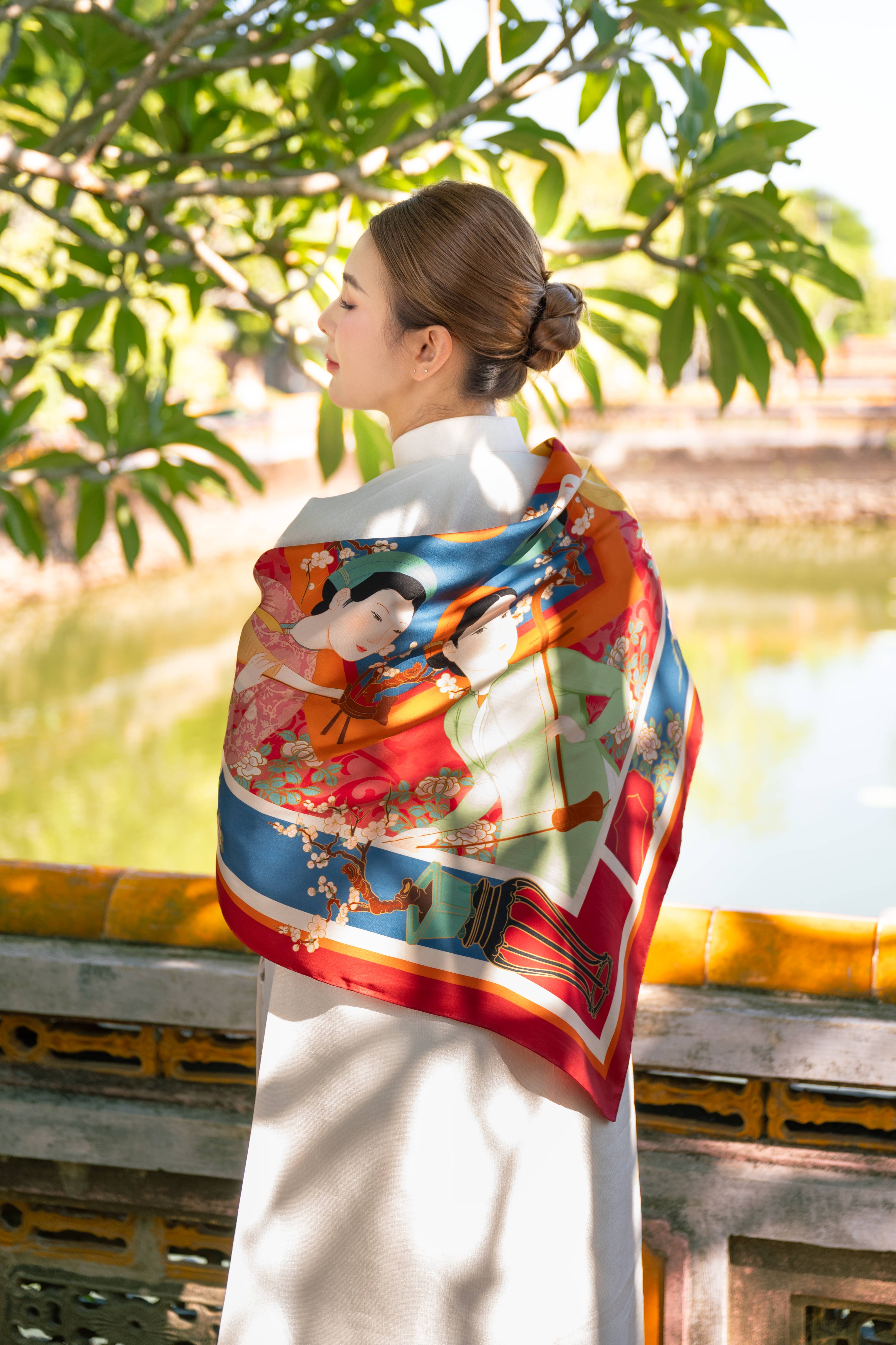 Thiết kế khăn Ngọc Nữ Cầm Tâm
